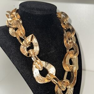 Zara chain oversized necklace gorgeous statement piece